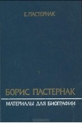 Евгений Пастернак - Борис Пастернак. Материалы для биографии