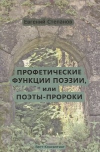 Евгений Степанов - Профетические функции поэзии, или Поэты-пророки
