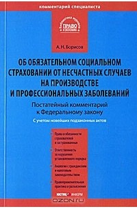 А. Н. Борисов - Постатейный комментарий к Федеральному закону "Об обязательном социальном страховании от несчастных случаев на производстве и профессиональных заболеваний"