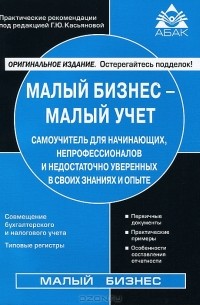 Малый бизнес - малый учет. Самоучитель для начинающих, непрофессионалов и недостаточно уверенных в своих знаниях и опыте