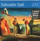 Сальвадор Дали - Календарь 2013 (на спирали). Salvador Dali (+ наклейки)