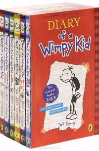Jeff Kinney - Diary of a Wimpy Kid (комплект из 6 книг)