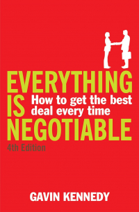 Gavin Kennedy - Everything is Negotiable
