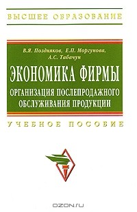 - Экономика фирмы. Организация послепродажного обслуживания продукции