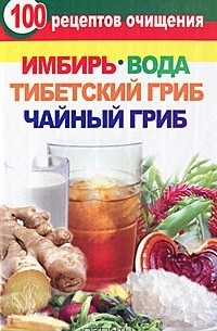 Валерия Янис - 100 рецептов очищения. Имбирь, вода, тибетский гриб, чайный гриб