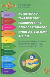 Комплексно-тематическое планирование образовательного процесса с детьми 4-5 лет. Еженедельное интегрированное содержание работы по всем образовательным областям
