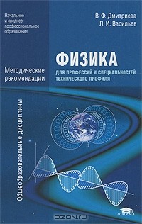  - Физика для профессий и специальностей технического профиля. Методические рекомендации