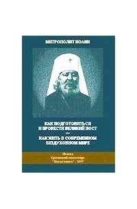 Иоанн Снычев - Как подготовиться и провести пост. Как жить в современном бездуховном мире