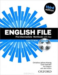  - English File: Pre-intermediate: Workbook with Key (+ CD-ROM)