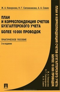  - План и корреспонденция счетов бухгалтерского учета. Более 10000 проводок
