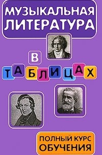 Музыкальная литература в таблицах. Полный курс обучения