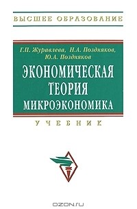  - Экономическая теория. Микроэкономика