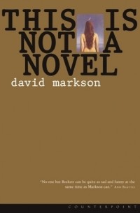 David Markson - This Is Not a Novel