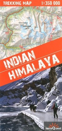  - Indian: Himalaya: Trekking Map
