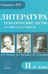 Татьяна Скрипка - Литература. 11 класс. Тематические тесты