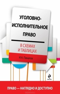 Игорь Пикалов - Уголовно-исполнительное право в схемах и таблицах