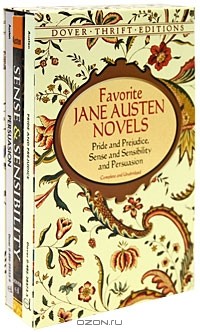 Jane Austen - Favorite Jane Austen Novels: Pride and Prejudice, Sense and Sensibility and Persuasion