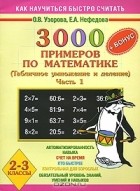  - 3000 примеров по математике. Табличное умножение и деление. Часть 1. 2-3 классы + бонус