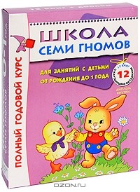 Дарья Денисова - Полный годовой курс. Для занятий с детьми от рождения до 1 года (комплект из 12 книг)