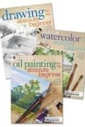  - Drawing, Watercolor and Oil for the Absolute Beginner with Mark Willenbrink Books Bundle
