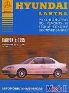  - Hyundai Lantra выпуск с 1995 г. Руководство по ремонту и техническому обслуживанию