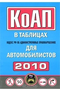  - Кодекс Российской Федерации об административных правонарушениях для автомобилистов