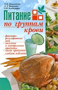  - Питание по группам крови