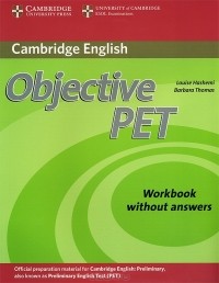  - Objective PET: Workbook Without Answers