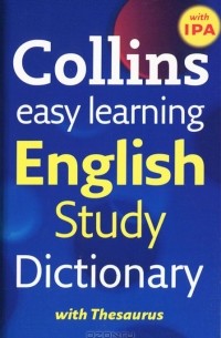 Collins Easy Learning - Collins Easy Learning English Study Dictionary with Thesaurus