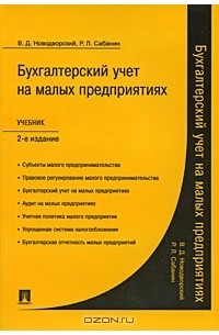 Бухгалтерский учет на малых предприятиях