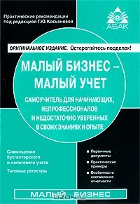 Г. Ю. Касьянова - Малый бизнес - малый учет. Самоучитель для начинающих, непрофессионалов и недостаточно уверенных в своих знаниях и опыте