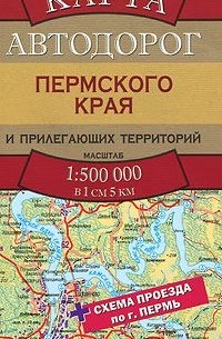 Карта автодорог пермского края