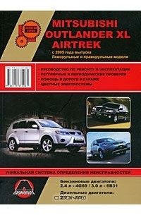 Максим Мирошниченко - Mitsubishi Outlander XL / Airtrek с 2005 г. Руководство по ремонту и эксплуатации