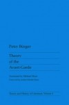 Петер Бюргер - Theory Of The Avant-Garde