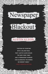 Austin Kleon - Newspaper Blackout