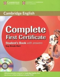 Guy Brook-Hart - Complete First Certificate: Student's Book without Answers (+ CD-ROM)