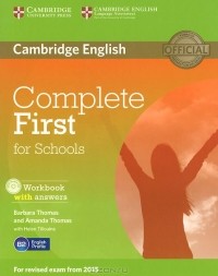  - Complete First for Schools: Workbook with Answers (+ CD-ROM)