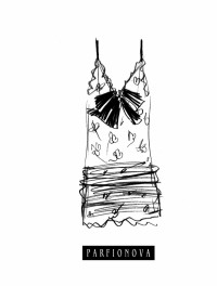Парфенова Т.В. - Блокнот для записей «Мода. Платье»