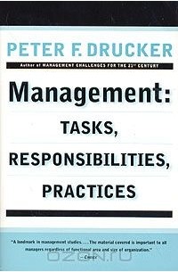 Management: Tasks, Responsibilities, Practices