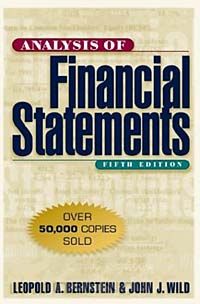  - Analysis of Financial Statements
