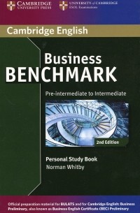 Norman Whitby - Business Benchmark: Pre-intermediate to Intermediate: Personal Study Book