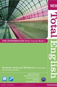  - New Total English: A2-B1:Pre-Intermediate Flexi Course Book 1 (+ DVD-ROM)