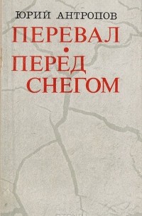 Перевал. Перед снегом