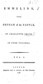 Charlotte Turner Smith - Emmeline, The Orphan of the Castle