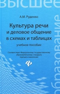 Андрей Руденко - Культура речи и деловое общение в схемах и таблицах. Учебное пособие