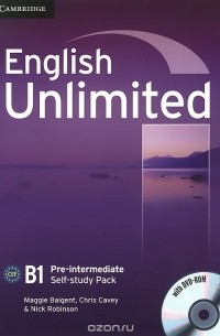  - English Unlimited: Pre-Intermediate: Self-study Pack (+ DVD-ROM)