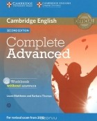  - Complete Advanced: Workbook without Answers  (+ CD-ROM)
