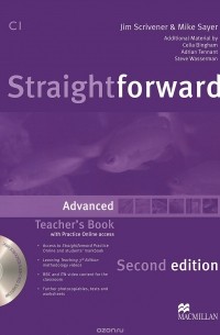  - Straightforward: Advanced: Teacher's Book (+ DVD-ROM)