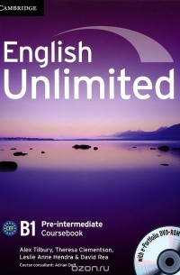  - English Unlimited Pre-Int CB +e-Portfolio +Online WB Pack