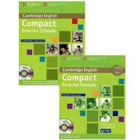  - Compact First for Schools (комплект из 2 книг + CD-ROM, CD)